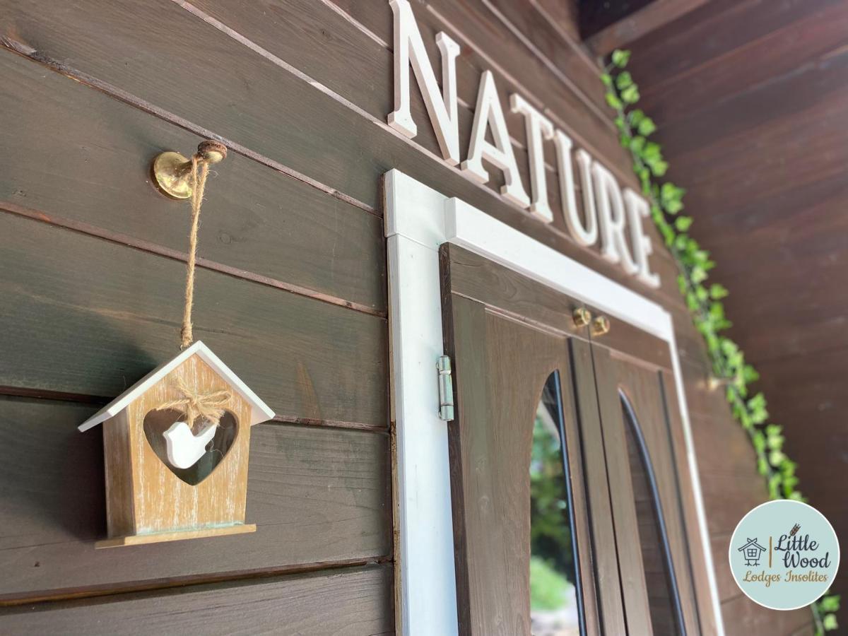 Little Wood Lodges Insolites Bailly-aux-Forges Ngoại thất bức ảnh