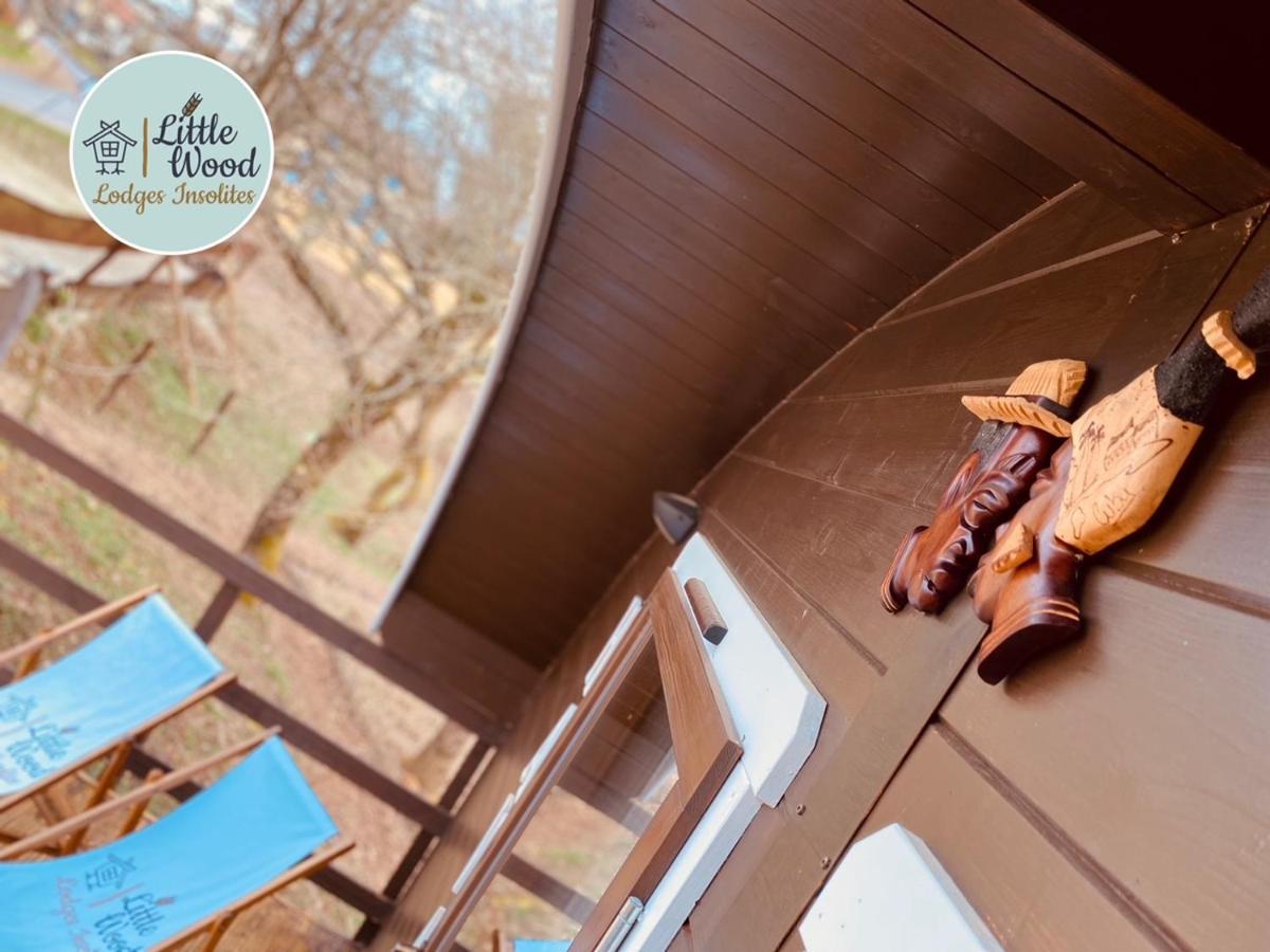 Little Wood Lodges Insolites Bailly-aux-Forges Ngoại thất bức ảnh