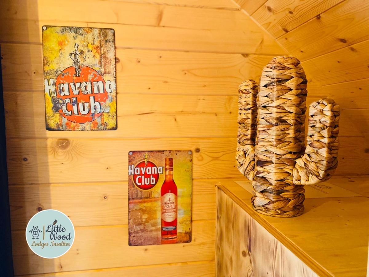 Little Wood Lodges Insolites Bailly-aux-Forges Ngoại thất bức ảnh