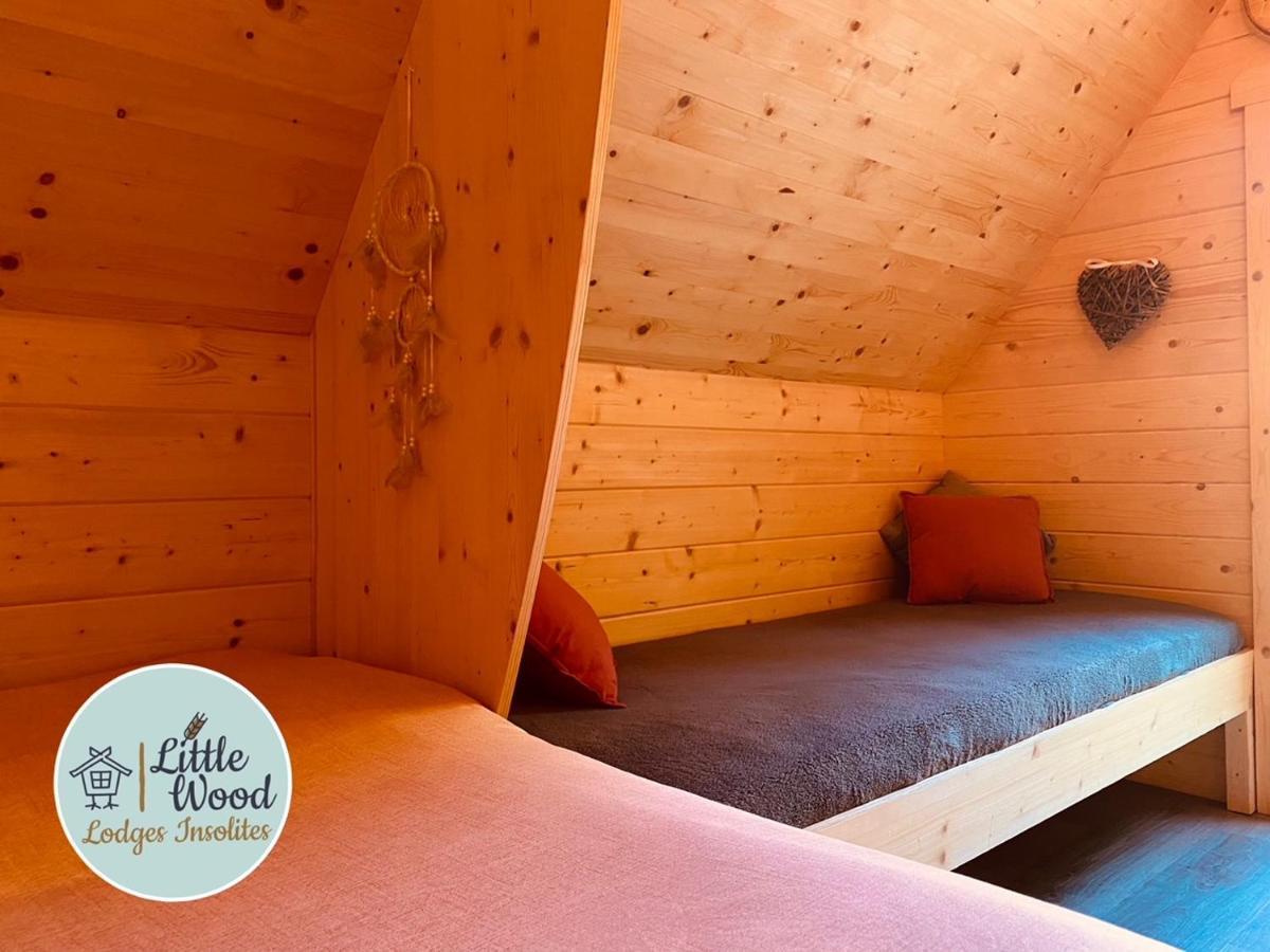 Little Wood Lodges Insolites Bailly-aux-Forges Ngoại thất bức ảnh